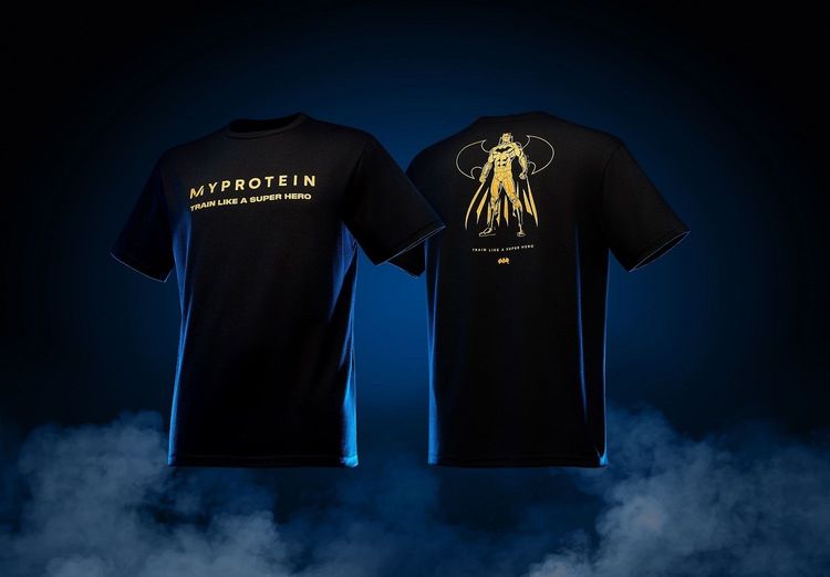 Myprotein x DC超級英雄「蝙蝠俠」 聯名商品。業者提供