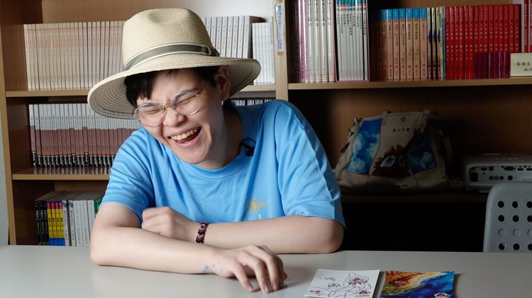 鍾華瑄笑說自己就是被老師莎的那隻雞。莊宗達攝