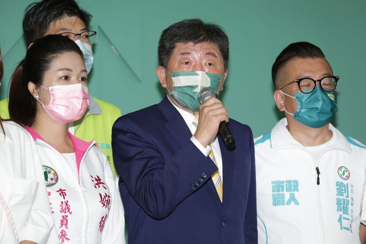 陳時中不認為陳嘉行會是團隊的問題。翁玉信攝