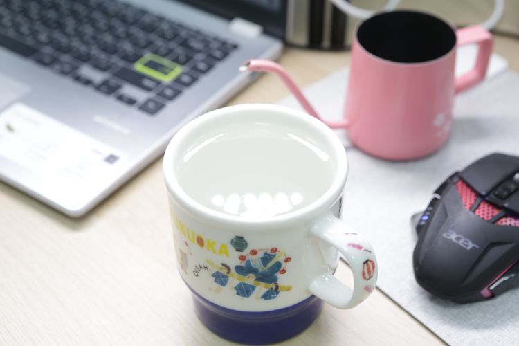 多喝水，多休息。翁玉信攝