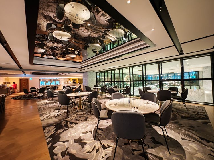 2樓「新食譜(Latest Recipe)」全日餐廳設有217席。田欣雲攝