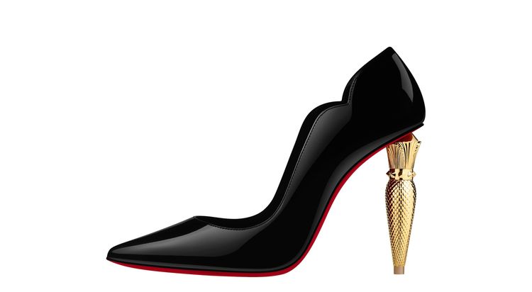 Lipchick Pump黑色漆皮高跟鞋，3萬8000元。品牌提供