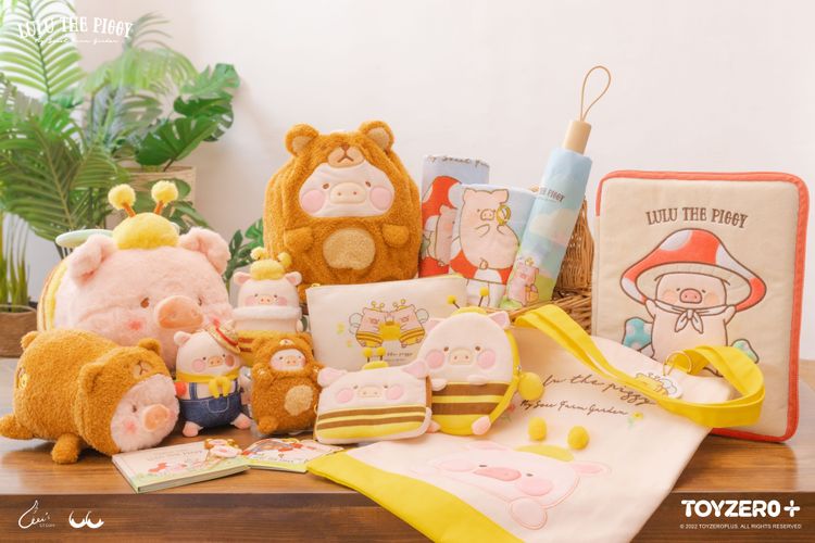 罐頭豬LuLu農場系列週邊商品。業者提供