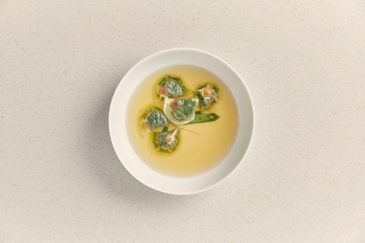 Alain Passard at Louis Vuitton期間限定餐點。品牌提供