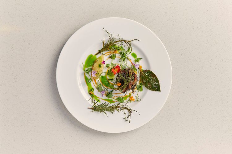 Alain Passard at Louis Vuitton期間限定餐點。品牌提供