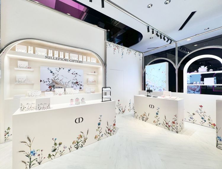 Dior繁花愛戀快閃店。品牌提供