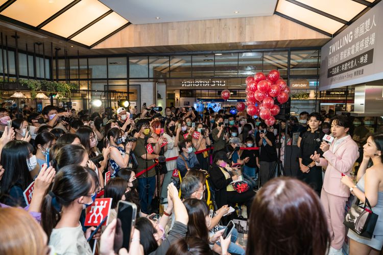 昨活動粉絲擠爆現場。德國雙人提供