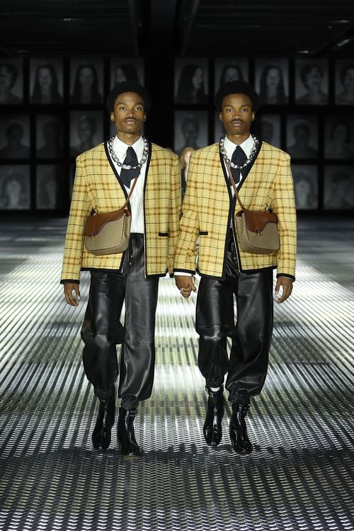 GUCCI 2023春夏Twinsburg系列大秀。品牌提供