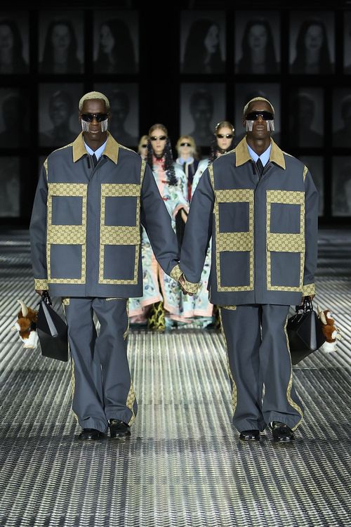 GUCCI 2023春夏Twinsburg系列大秀。品牌提供
