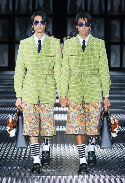 GUCCI 2023春夏Twinsburg系列大秀。品牌提供