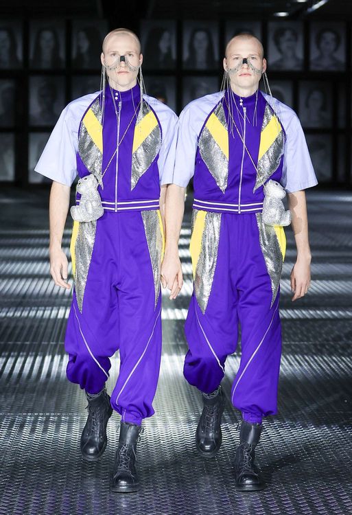 GUCCI 2023春夏Twinsburg系列大秀。品牌提供