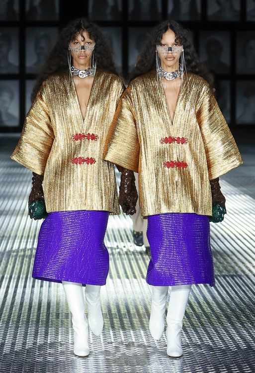 GUCCI 2023春夏Twinsburg系列大秀。品牌提供