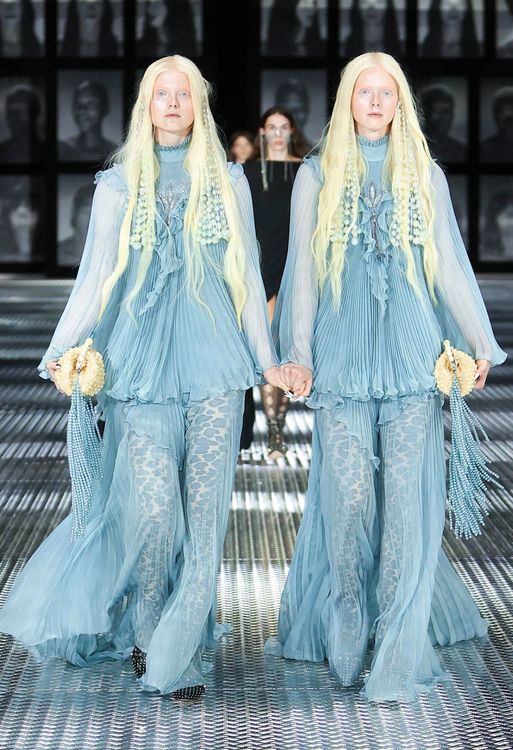 GUCCI 2023春夏Twinsburg系列大秀。品牌提供