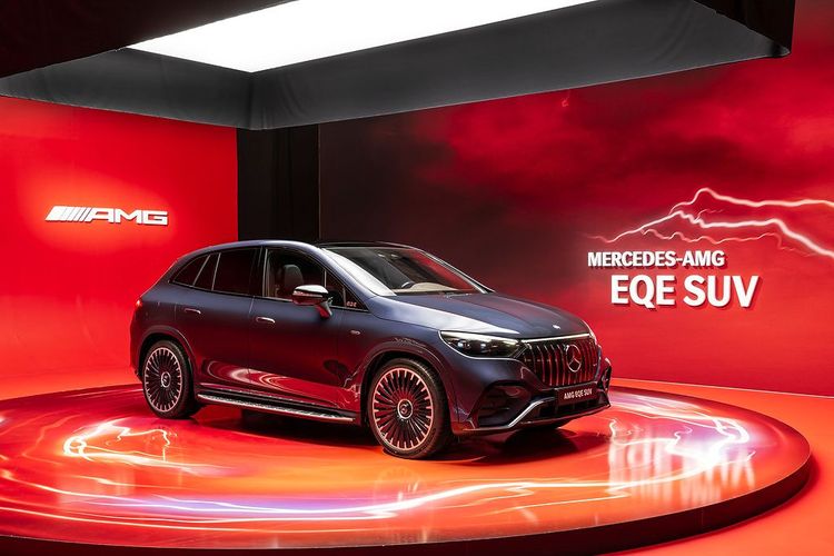 賓士純電性能車款再添一員，Mercedes-AMG EQE SUV 最大動力輸出可達 687 hp/1,000 Nm。原廠提供