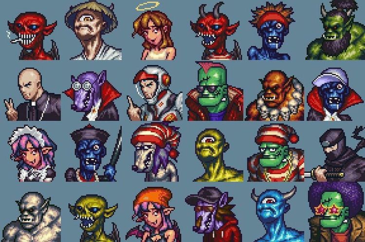 余文樂的NFT系列「Zombie Club」包含許多不同種族。尚慶創意提供