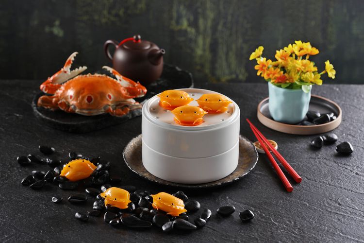 望月樓-蟹肉鮮蝦餃。業者提供