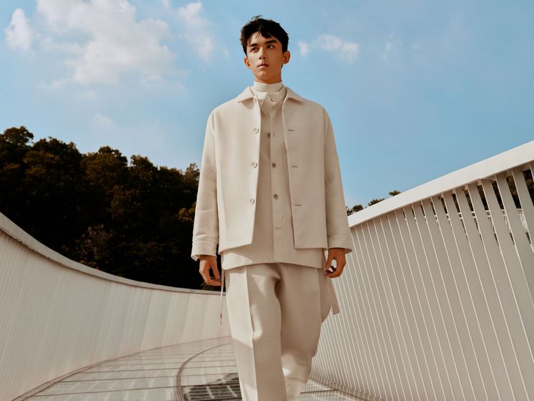 ZEGNA新品牌代言人吳磊演繹Oasi Cashmere系列。品牌提供