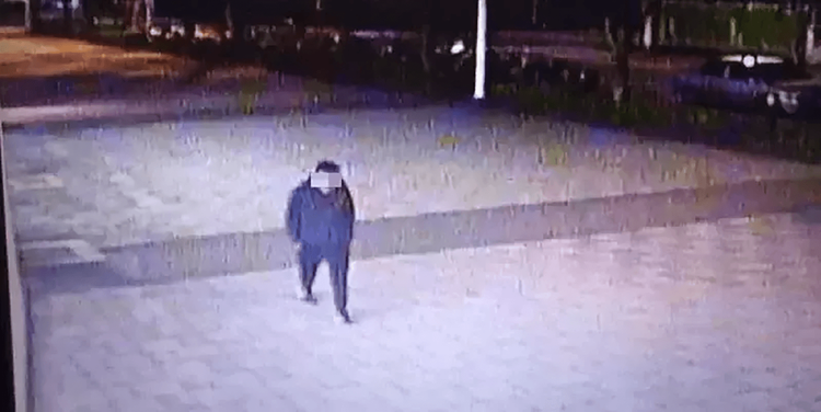 警方調閱監視器，隔天逮捕羅嫌。資料畫面／警方提供