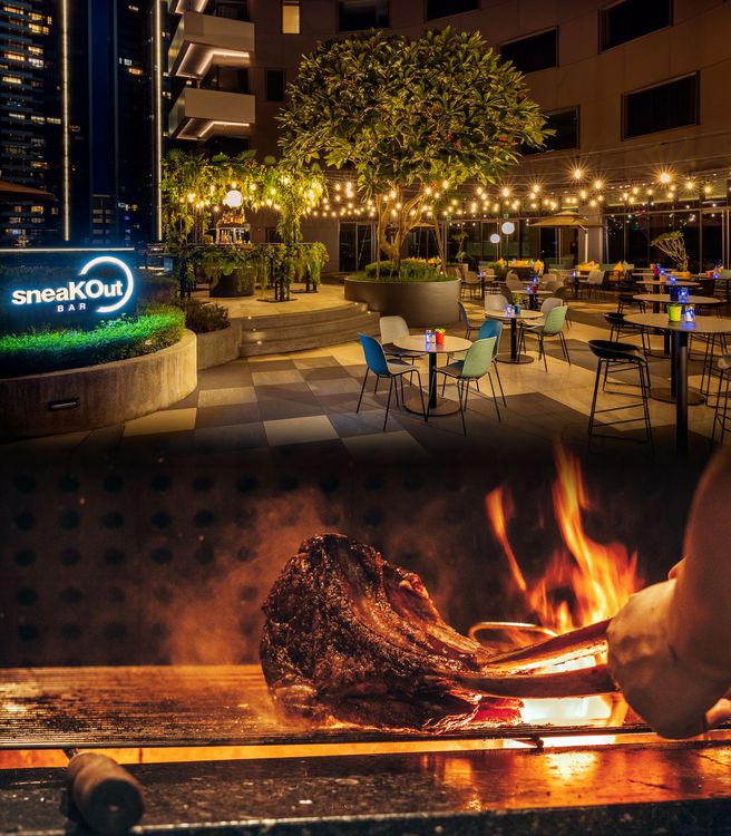 「台北大直英迪格酒店」推出中秋烤肉派對。Klook提供