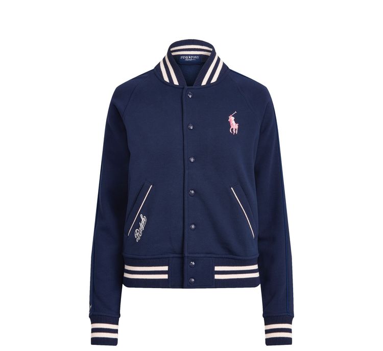 Pink Pony棒球外套，1萬2680元。品牌提供