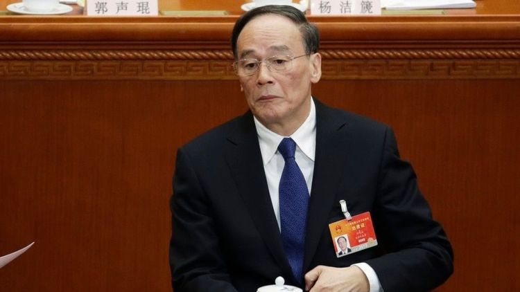 中國國家副主席王岐山12、13日率團赴哈薩克,若依中國隔離規定,王岐山恐全程無法出席20大會議。路透社