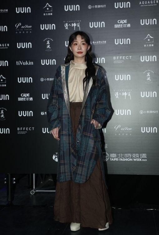 鄭宜農現身UUIN 2023春夏發表。陳明中攝