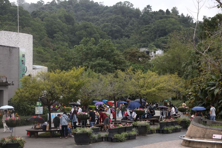 可愛的貓熊是民眾到動物園必訪動物之一。陳明中攝