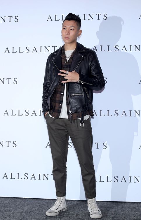 瘦子成為ALLSAINTS亞洲首位飾品系列品牌大使，並聯手品牌打造針對台灣市場的聯名飾品系列。陳明中攝