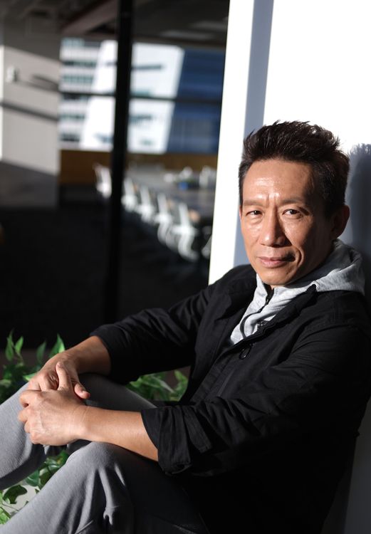 郭子乾認為拿獎看運氣。陳明中攝