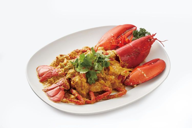 台北喜來登SUKHOTHAI金沙咖哩龍蝦買1送1。業者提供
