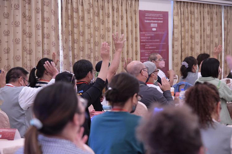 族語研習營互動熱絡。花蓮縣政府提供