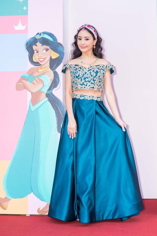 關穎和茉莉公主超像似。TVBS提供