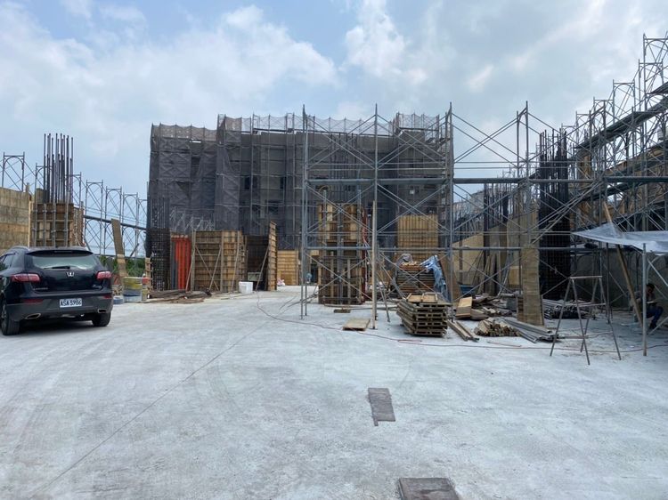 基地現正施工中。業者提供