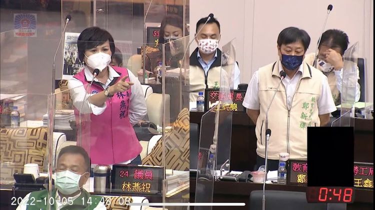 林燕祝提案要教育局盡速針對性平調查程序進行檢討及改善。林燕祝提供