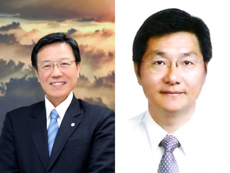 前台鐵局長張政源(左)、交通部次長祈文中(右)。翻攝臉書及交通部網站