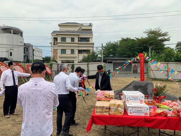 該案今年4月已經動土。翻攝安庭建設臉書