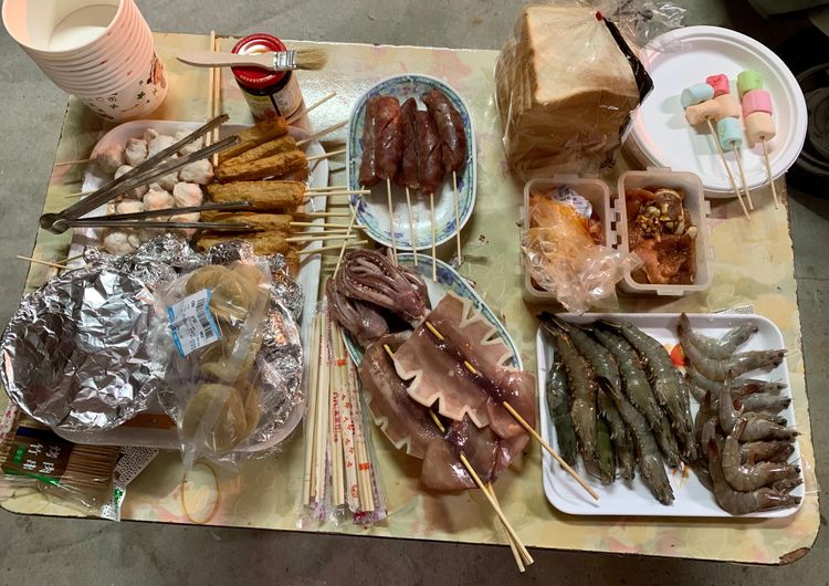 中秋節烤肉意外看出本性。