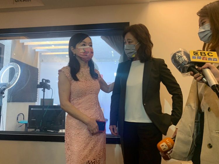 周玉蔻力挺民進黨，今邀請沈慧虹來電台節目。江孟謙攝