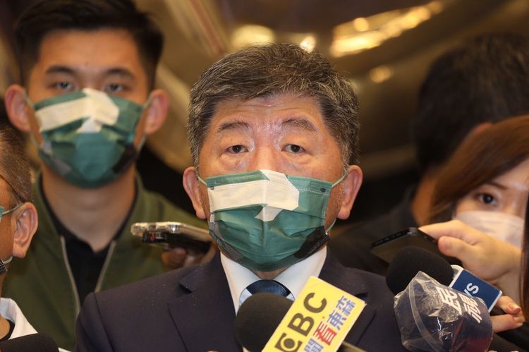 陳時中今天下午回應宣傳片爭議。陳明中攝