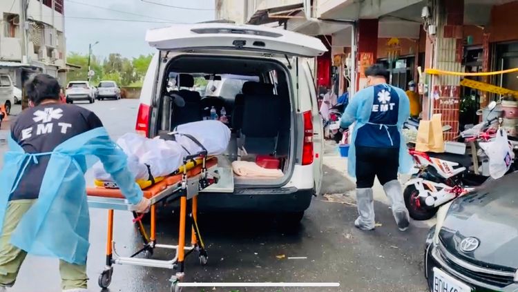 死者傷重不治，被發現時已明顯死亡。讀者提供