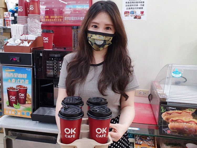 OKmart大美式及拿鐵買2送2。業者提供