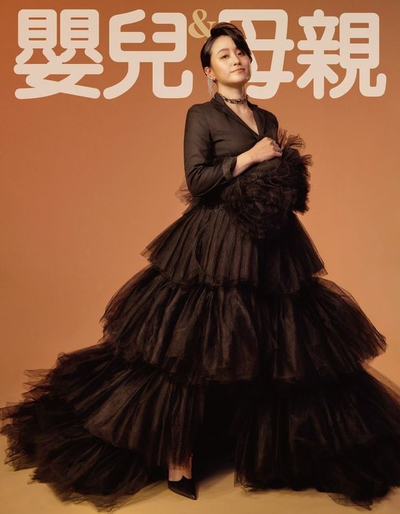 海裕芬成為封面媽媽。《嬰兒與母親》提供