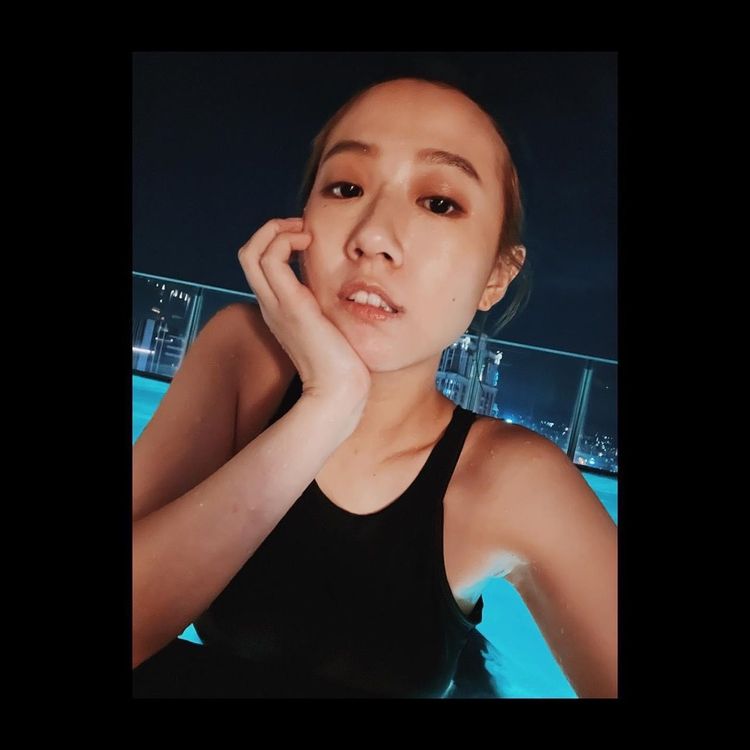 游泳也是運動選項之一。翻攝方志友臉書