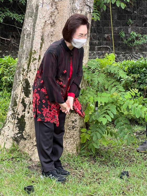 瓊瑤謝謝大家來參與活動。趙大智攝