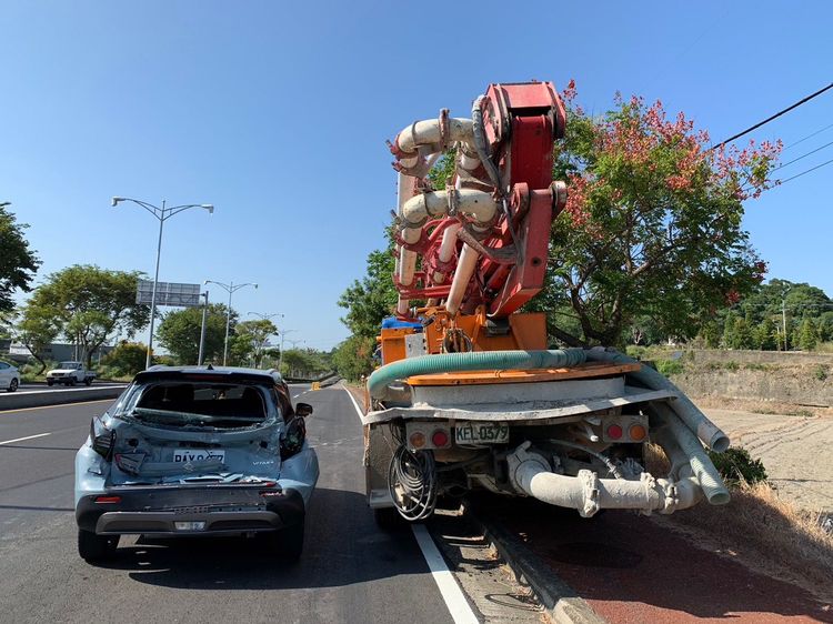 事故現場。民眾提供