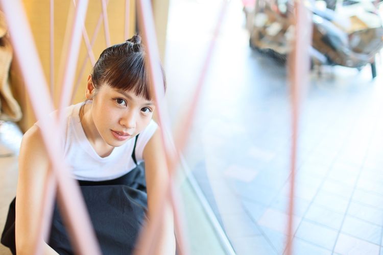 黃姵嘉展現古靈精怪一面。鄭孟晃攝