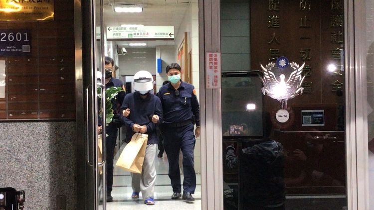 警方以殺人罪嫌移送陳男。高鈞麟攝