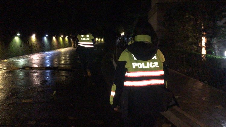 警方到場調查。高鈞麟攝