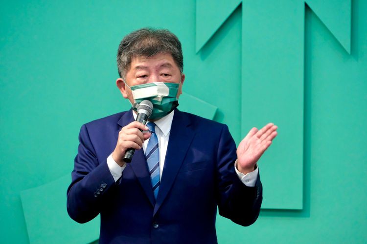 陳時中說，如果有邀請，他當然樂意參加。陳志淵攝