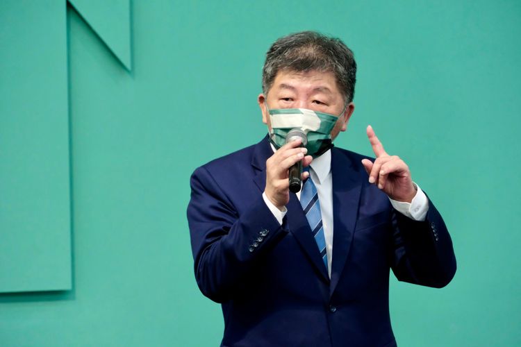 陳時中說，柯文哲對人物這樣比喻是一種歧視。陳志淵攝